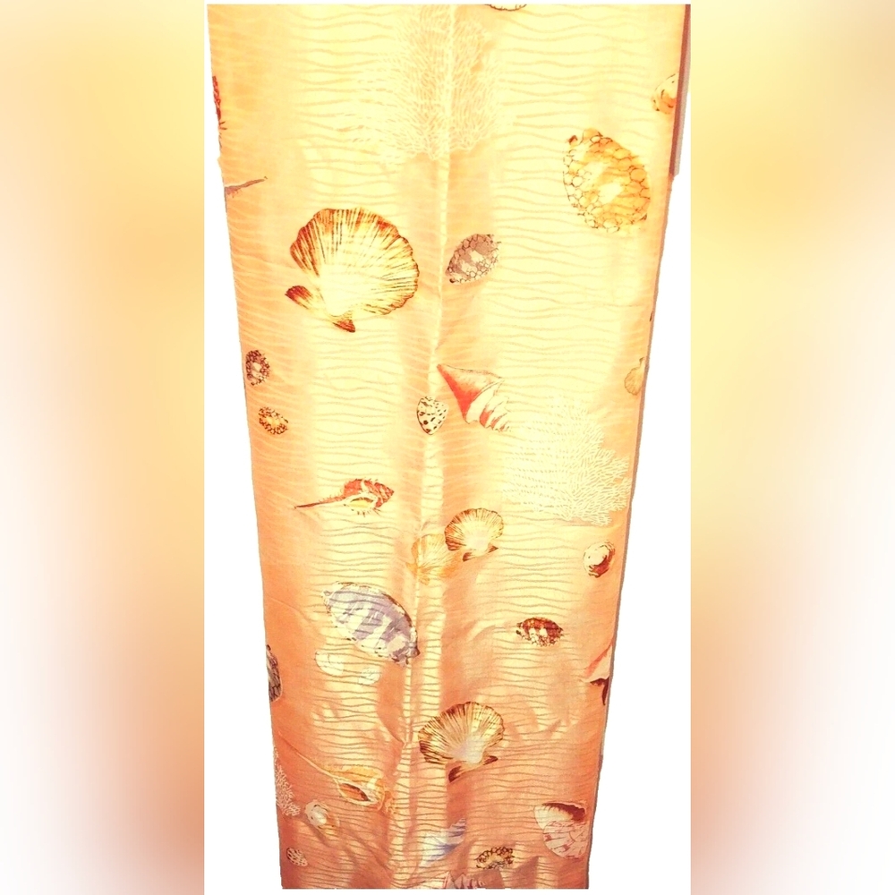 Bacova Golden Sands Shower Curtain, with Seashells and Coral 70-Inch - Picture 3 of 5